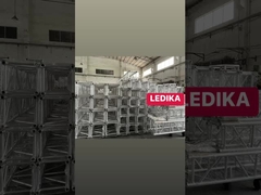 Screw Bolt Aluminum Square Truss System For Project