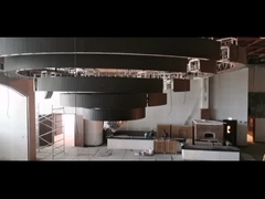 Profesyonel Alüminyum alaşım Çember Işığı Kulüp için Elektrikli Asansör Çubuğu