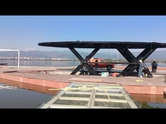 Çeşitli Endüstriyel Uygulamalar için Özelleştirilebilir Hidrolik Döner Yükseltme Sahne Platformu