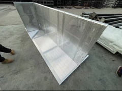 Kalabalık Engelleri Alüminyum Kalabalık Kontrolü Mojo Beton Sahne Konser Engelli