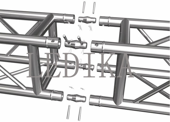 6061-T6 Aydınlatma için Alüminyum Truss Sistemi Ses Ekipmanı Aydınlatma Truss Spigot Truss